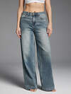 Omsa Джинсы 609319 OmD 1500 WIDE LEG Grigio Jeans Wash (Серый)