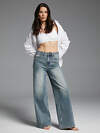 Omsa Джинсы 609319 OmD 1500 WIDE LEG Grigio Jeans Wash (Серый)