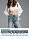 Omsa Джинсы 609319 OmD 1500 WIDE LEG Grigio Jeans Wash (Серый)
