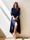 LT Collection Платье 609618 П16367-1М синий