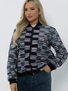 LT Collection Бомбер 609623 Б16374-3М сиреневый