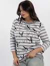 LT Collection Блуза 609629 Б16377-20М серый