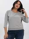 LT Collection Блуза 609834 Б16376-20М Серый