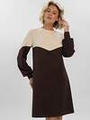 LT Collection Платье 609842 П16404-1М Коричневый