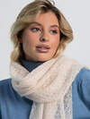LT Collection Шарф 609848 ВП06-1М Молочный