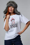 Натали Футболка 609936 8580 белая+королевна