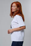 Натали Футболка 609936 8580 белая+королевна