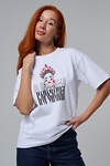 Натали Футболка 609936 8580 белая+королевна