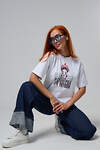 Натали Футболка 609936 8580 белая+королевна