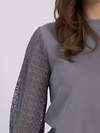 LT Collection Джемпер 610736 Б16391-5М Серый