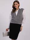 LT Collection Костюм 610742 К16422-13М Серый