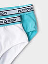 PLAYTODAY Трусы 610787 22621346 белый,голубой