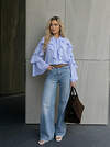 LT Collection Блуза 611042 Б16395-5М Голубой