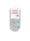 Conte elegant Носки 611110 CLASSIC (лен, печать) 20С-107/2СП серый