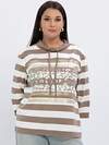 LT Collection Блуза 611437 Б16452-20М Коричневый