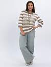 LT Collection Блуза 611437 Б16452-20М Коричневый
