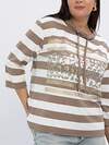 LT Collection Блуза 611437 Б16452-20М Коричневый