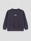 MARK FORMELLE Свитшот 611505 123437/1 ACID WASH графит +печать2