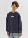 MARK FORMELLE Свитшот 611505 123437/1 ACID WASH графит +печать2
