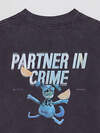 MARK FORMELLE Свитшот 611505 123437/1 ACID WASH графит +печать2