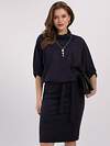 LT Collection Платье 611508 П16436-12М Темно-синий