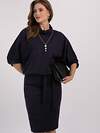 LT Collection Платье 611508 П16436-12М Темно-синий
