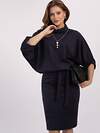 LT Collection Платье 611508 П16436-12М Темно-синий