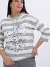 LT Collection Блуза 611510 Б16454-20М Серый
