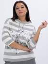LT Collection Блуза 611510 Б16454-20М Серый
