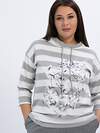 LT Collection Блуза 611510 Б16454-20М Серый