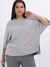 LT Collection Блуза 611515 Б16462-5М Серый