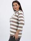 LT Collection Блуза 611520 Б16473-20М Коричневый