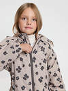 CROCKID Комбинезон 612007 ВК 60111/н/10 ГР бежевый, цветочки пятнышки