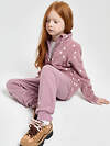 CROCKID Куртка 612014 ФЛ 34025/н/53 ГР розово-сиреневый, сердечки