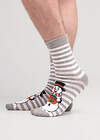 CLEVER Носки 612124 К6655 меланж серый/белый