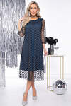 LT Collection Платье 612379 П7948 синий