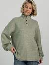 LT Collection Джемпер 612640 Б16329-1М Оливковый