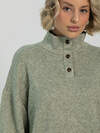 LT Collection Джемпер 612640 Б16329-1М Оливковый