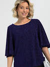 LT Collection Блуза 612641 Б16486-13М Синий