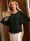 LT Collection Блуза 612645 Б16492-1М Зеленый