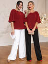 LT Collection Блуза 612647 Б16491-1М Красный