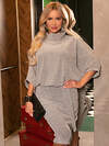 LT Collection Платье 612659 П16536-12М Серебро