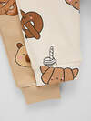 MARK FORMELLE Комбинезон 612769 14006-2 CAPYBAKERY на молочном +CAPYFUN на песочном