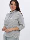 LT Collection Блуза 612902 Б16511-4М Серый