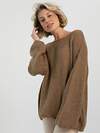 LT Collection Джемпер 612905 Б16548-5М Коричневый