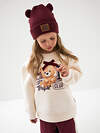 PLAYTODAY Шапка 613209 32621467 бордовый