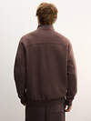 MARK FORMELLE Толстовка 613287 121916 ACID WASH коричневый +печать