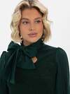LT Collection Блуза 613370 Б16411-1М Зеленый