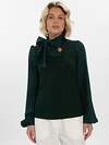 LT Collection Блуза 613370 Б16411-1М Зеленый