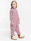 CROCKID Комбинезон 613527 ФЛ 60005/н/14 ГР розово-сиреневый, сердечки